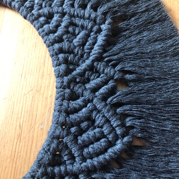 Handcrafted Macrame Circle Decor - Picture 2 of 6